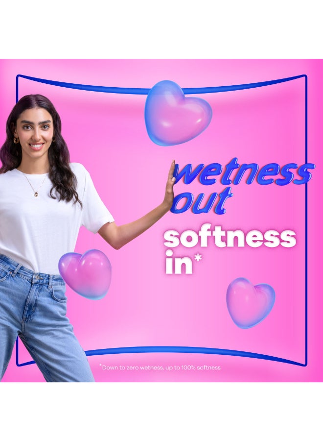 Always Pads Maxi Thick Skin Love Cottony Soft Large, 46 Sanitary Pads - Image 2