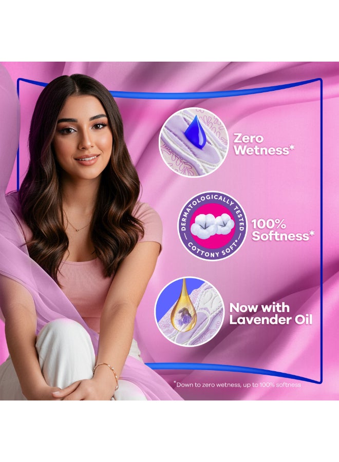 Always Pads Maxi Thick Skin Love Cottony Soft Large, 46 Sanitary Pads - Image 3