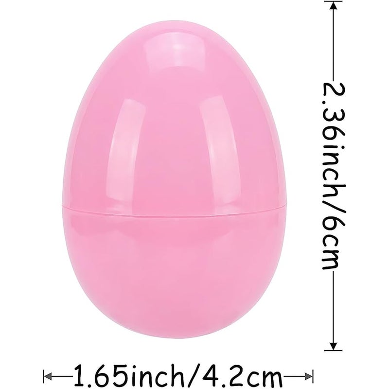 Howzcci 24 Pack Easter Mochi Squishy Toys Squishies Easter Toys with 24 PCS Plastic Easter Eggs for Kids Girls Boys Party Favors Easter Basket Stuffers Party Favors Candy Bags Gifts - Image 3
