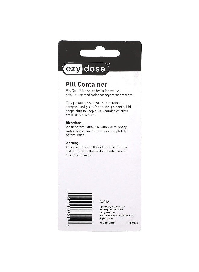 Ezydose Ezy Dose, Pill Container, 1 Count  - Image 2
