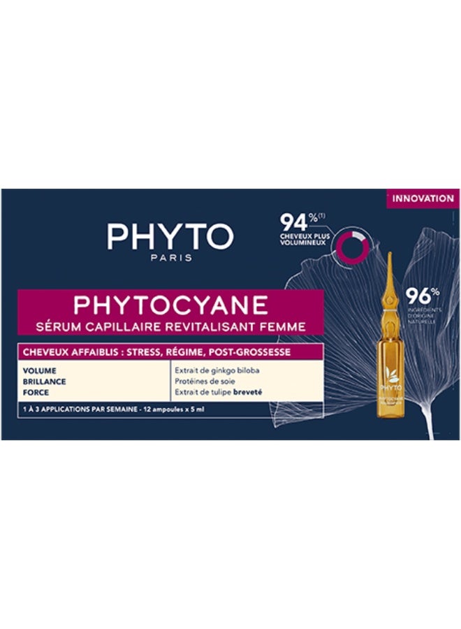 Phyto Paris Reactional Hair Loss Treatment Women 12 Amp