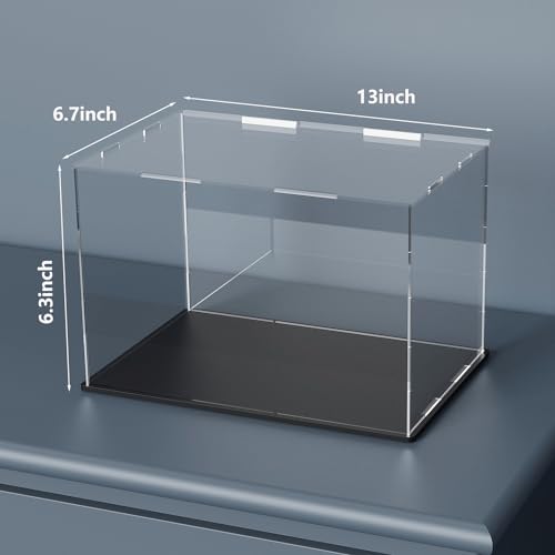 QIMOND Acrylic Display Case for Showcase, Clear Long Acrylic Box for Displaying 1:18 Diecast Car Models, Collectibles, Figures and Arts - Image 5
