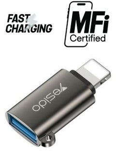 Yesido Yesido USB 3.0 Super Fast Data Transmission Lightning OTG Adapter - GS14  - Image 1