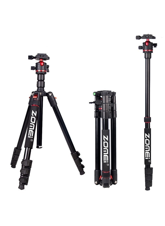 Zomei Camera Tripod,2 In 1 Triop,Foldable Lightweight Aluminum Travel Tripod Stand with 360 Degree Ball Head for Vlog Nikon Canon Sony All DSLR and Digital Camera(Q173) - Image 4