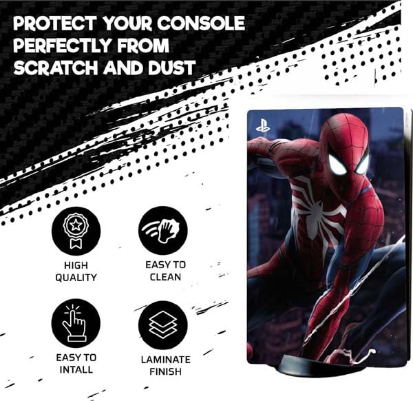 A1GRAPHIX ps555 Skin Protector for Console Wrap Sticker Skin with 2 Wireless Controller Decal Sticker - Image 2