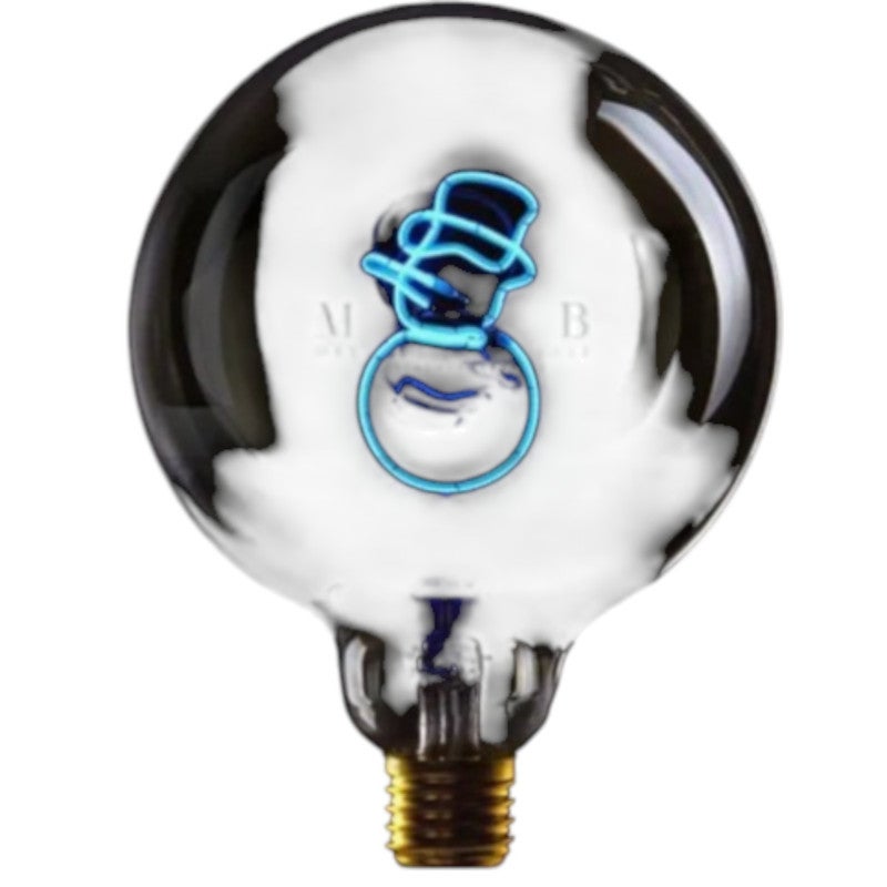SNOWMAN - LED GLASS BULB - Ø70 × H110 MM