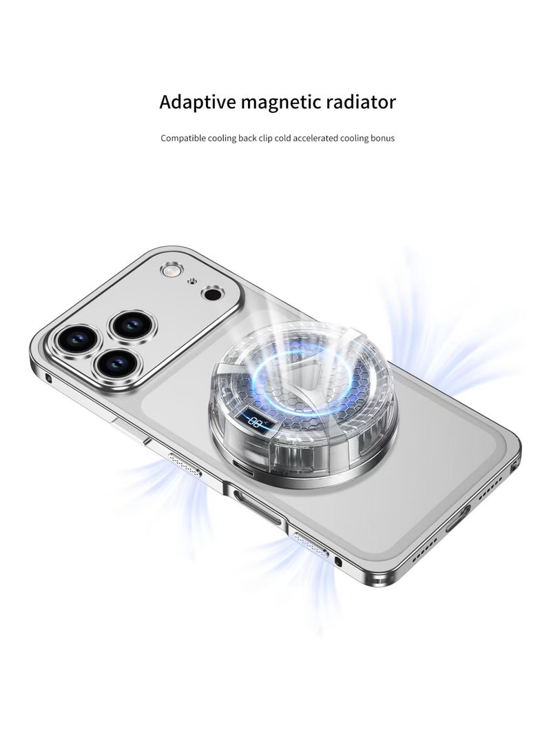 ICARLUS For iPhone 17 Pro Max Case 2-in-1 Aluminum Bumper Camera Protective Cover Lightweight Thin Ultra Strong Heat Dissipation Impact - Image 4