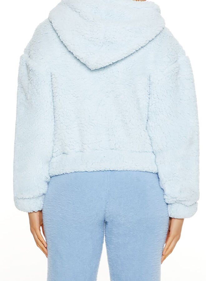 FOREVER 21 Fur Hooded Jacket - Image 3