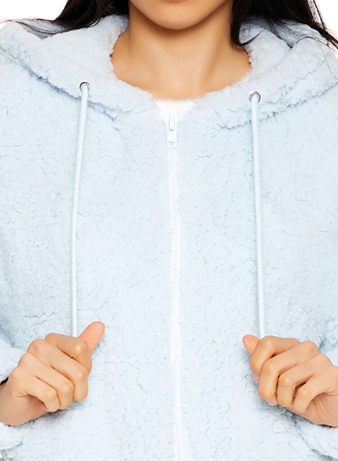 FOREVER 21 Fur Hooded Jacket - Image 5