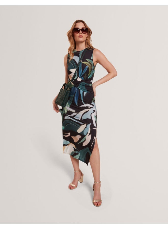 Ted Baker Printed Sleeveless Bodycon Dress - Image 1