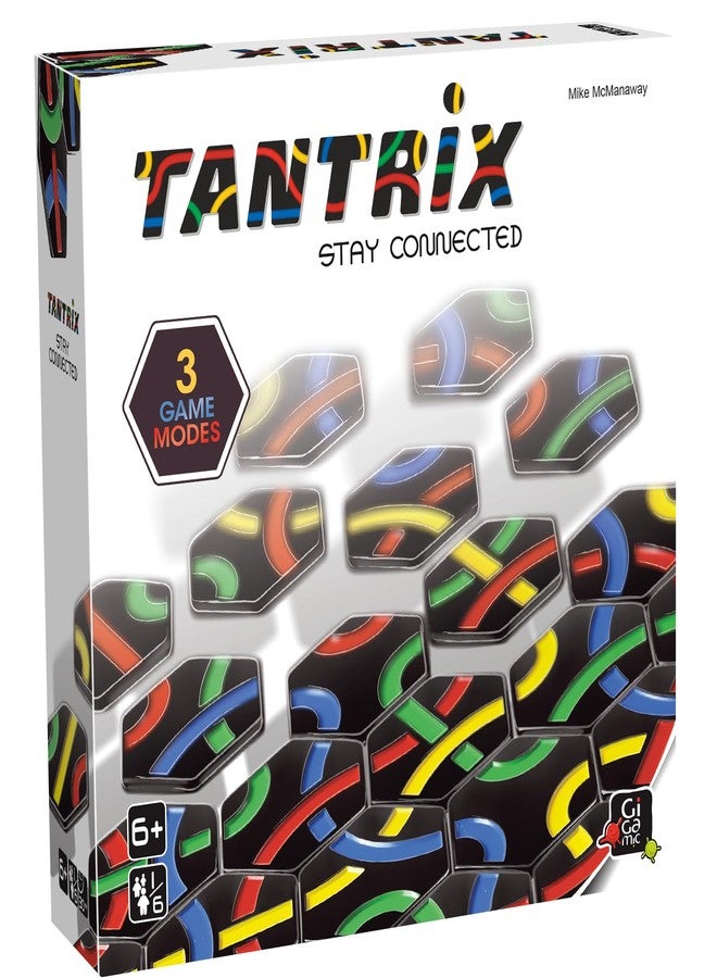 GIGAMIC Tantrix Strategy | Ages 6+ | 1 to 6 Players | 30 Minutes - Image 1