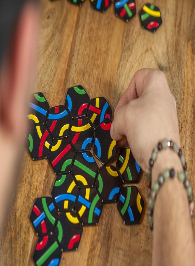 GIGAMIC Tantrix Strategy | Ages 6+ | 1 to 6 Players | 30 Minutes - Image 4