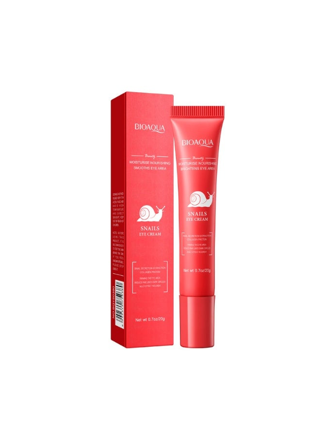 BIOAOUA Snail Moisturizing Eye Cream - Image 1