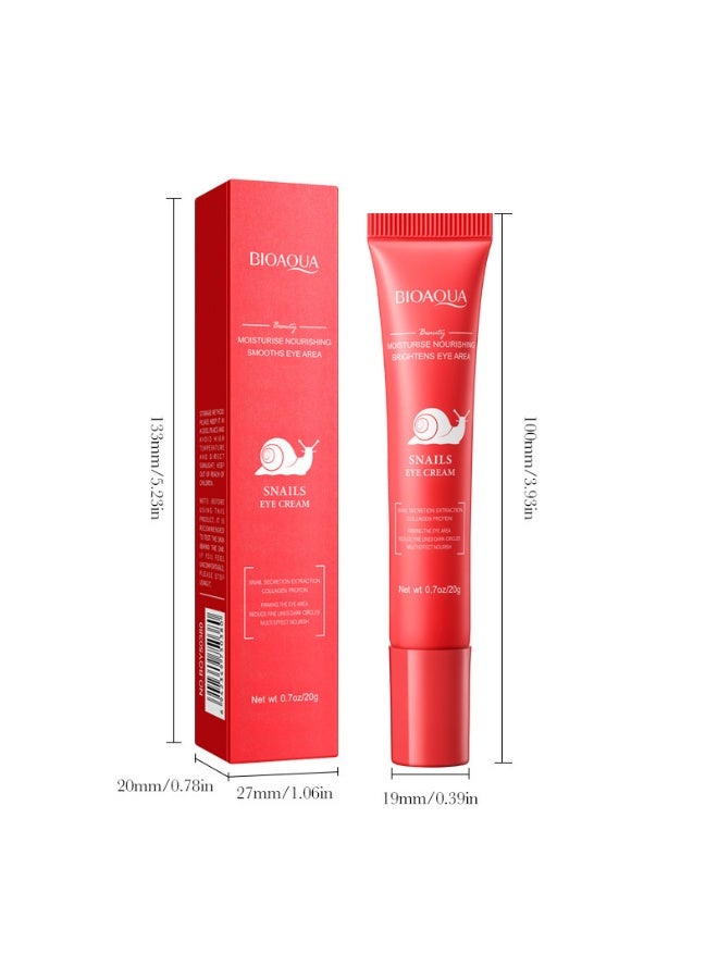 BIOAOUA Snail Moisturizing Eye Cream - Image 5