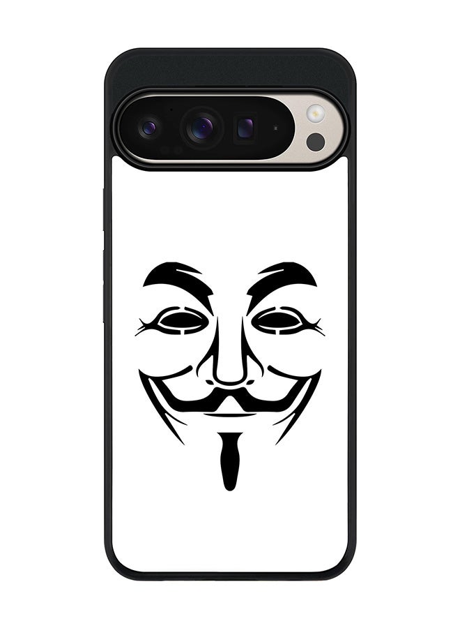 Stylizedd For Google Pixel 9 Pro XL Case,Slim fit Camera Protection, Shockproof Thin Phone cover - Vendetta Mask - Image 1
