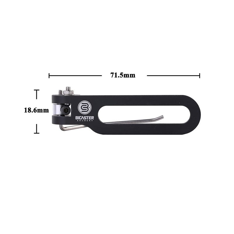 BICASTER Archery Cushion Plunger + Arrow Rest Magnetic Adjustable - 1 Set - Image 5