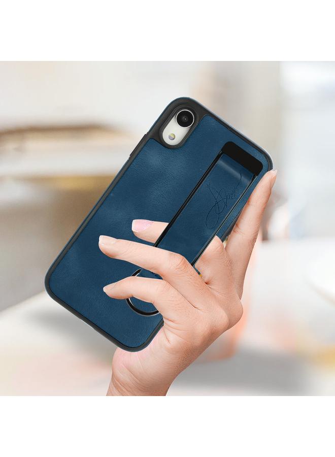 S-TOP Case For iPhone XS Max Wristband Holder Leather Back Phone Case - Image 5