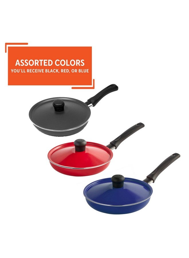 Imusa Casserole with Lid and Handle, STD, Black, Red or Blue (pack of 1) - Image 3