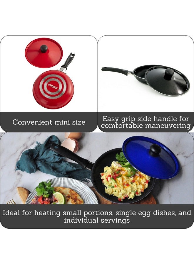 Imusa Casserole with Lid and Handle, STD, Black, Red or Blue (pack of 1) - Image 2
