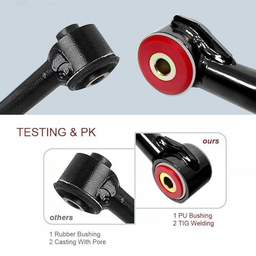 BST BSSP BST BSS Pair Front Upper Control Arms for 2011-2023 Ram 1500 2"-4" Lift Kit Tubular Suspension Arms Compatible with D-ODGE Ram 1500 2006-2010 4WD 4x4 w/Ball Joints - Image 5