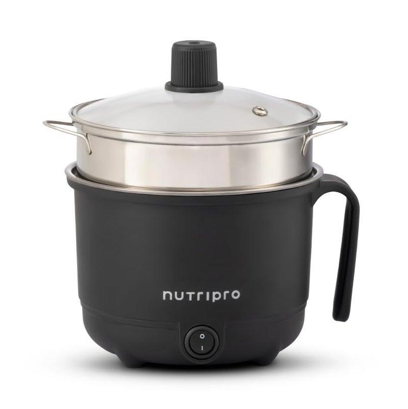 nutripro Multipurpose Cook Kettle (Black Steel) - Image 1