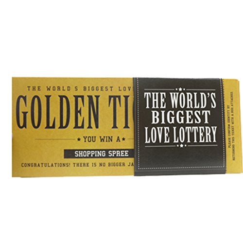Oye Happy Golden Tickets with Romantic Naughty Cute Messages - Image 5