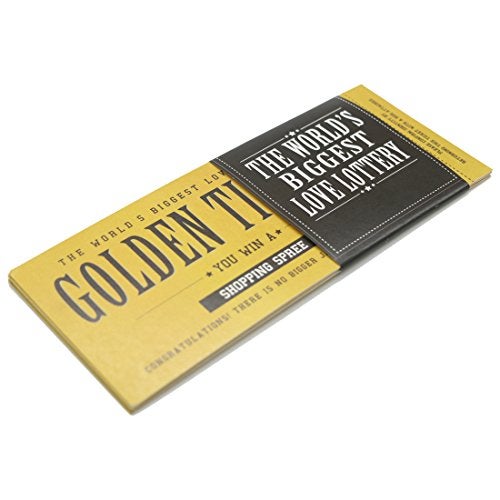 Oye Happy Golden Tickets with Romantic Naughty Cute Messages - Image 1