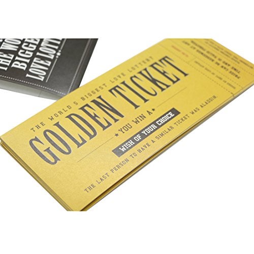 Oye Happy Golden Tickets with Romantic Naughty Cute Messages - Image 2