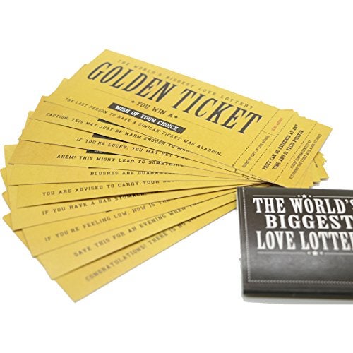 Oye Happy Golden Tickets with Romantic Naughty Cute Messages - Image 3