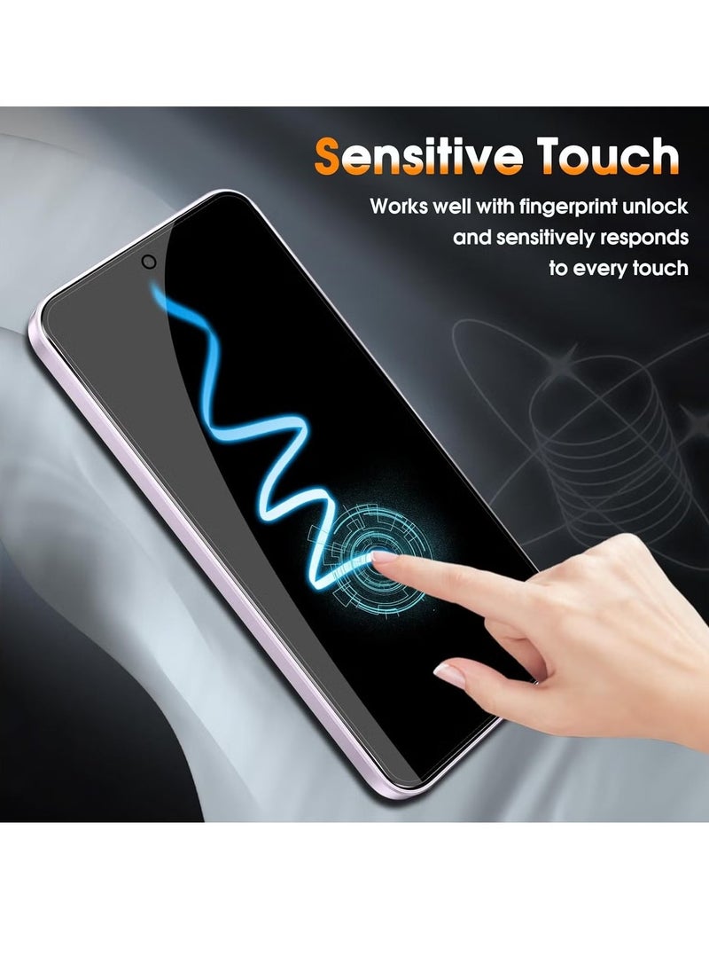 ELTRAZONE Privacy Screen Protector for Samsung Galaxy A35 5G – 2-Pack Tempered Glass with 2 Camera Lens Protectors, 9H Hardness Anti-Spy, Anti-Scratch, Bubble-Free Tempered Glass Protection for Ultimate Privacy - Image 3