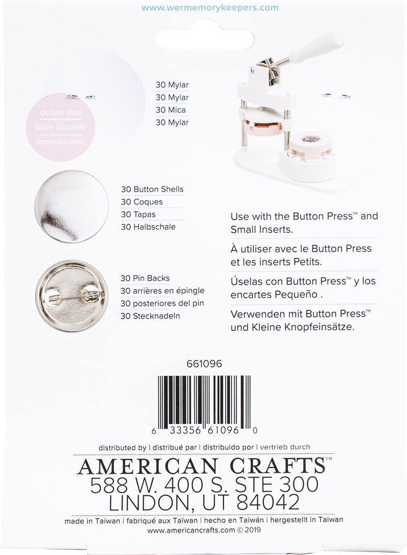 We R Memory Keepers BUTTON PRESS REFILL SMALL - Image 2