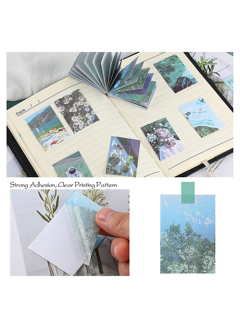 150 Pieces Aesthetic Washi Stickers Set - Perfect for Journaling, Scrapbooking, DIY Arts & Crafts, Adhesive Decorative Stickers for Diary, Notebook & Card, Ideal Gift for Creatives - Image 5