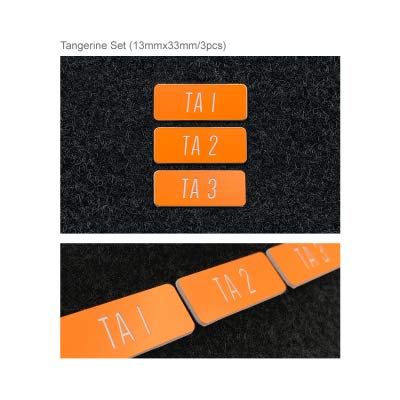 OPENMOON Filter Tags Suit 56pcs Tags per Suit (Tangerine/Tangerine SE) - Image 3