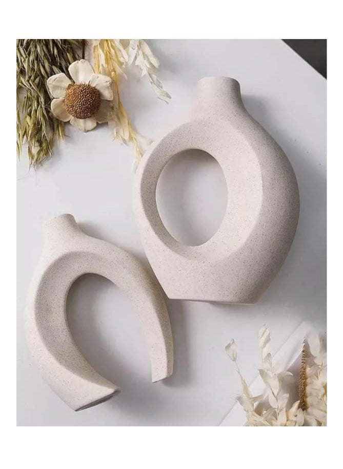 Two Legged Elegant Vase for Home Decoration (Set of 2 Vases) - Image 4