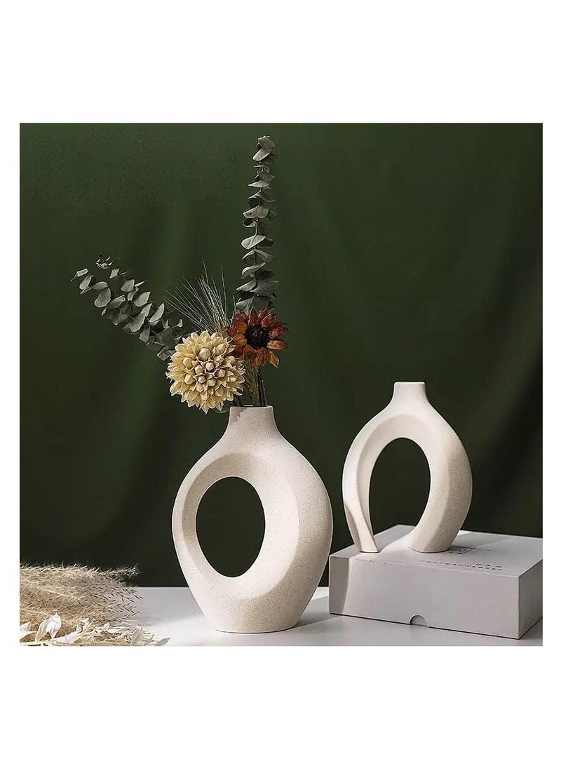 Two Legged Elegant Vase for Home Decoration (Set of 2 Vases) - Image 2
