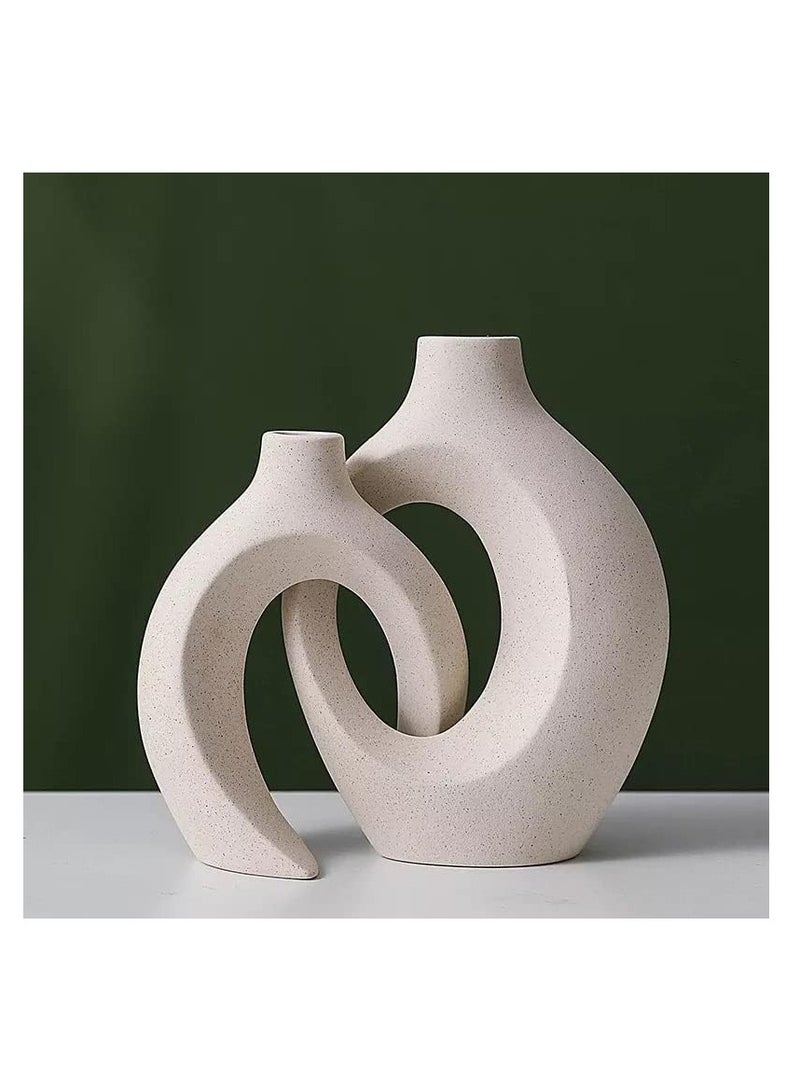 Two Legged Elegant Vase for Home Decoration (Set of 2 Vases) - Image 3