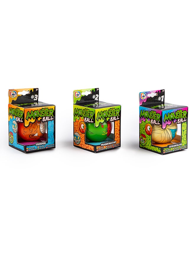 RMS Monster Balls - 3 Asstd – Fun Kids Toy, Interactive Playtime & Gift Item - Image 2