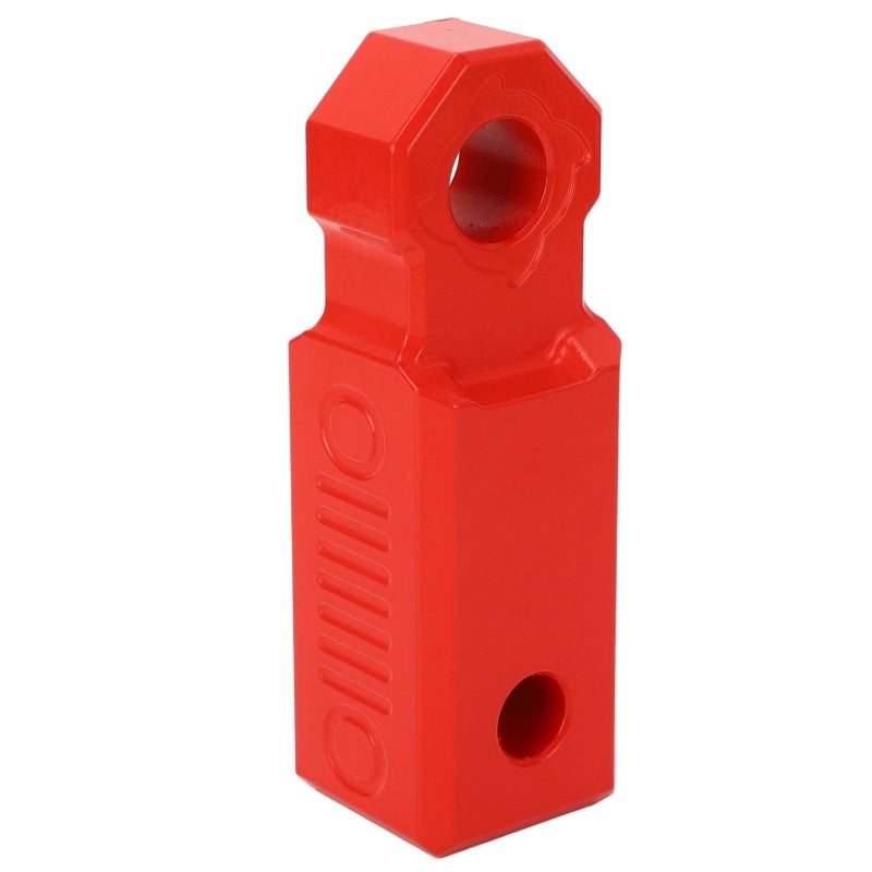 AMBULL 18T Break Strength Hitch Receiver - Rust Proof Aluminum Alloy for Trucks, SUVs and 4x4 Off Road Recovery - Winch Compatible Solid Connection - Red - Image 1