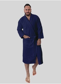 Bathrobe, 100% soft cotton, with a pocket and a distinctive waist belt, in an elegant design, in multiple sizes - pzsku/Z90500604854F9745DFDAZ/45/_/1688556101/d7836953-5947-42bc-8642-328b2813cea5