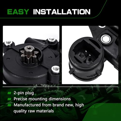 TCFWED Power Window Motor Compatible with Toyota Camry 2002-2006,RAV4 2001-2005,Highlander 2001-2007 & Scion xA 2004-2006,Front Driver Side,2-pin Plugs,Replace # 47-10009,85720-33120,85720-32150 - Image 3