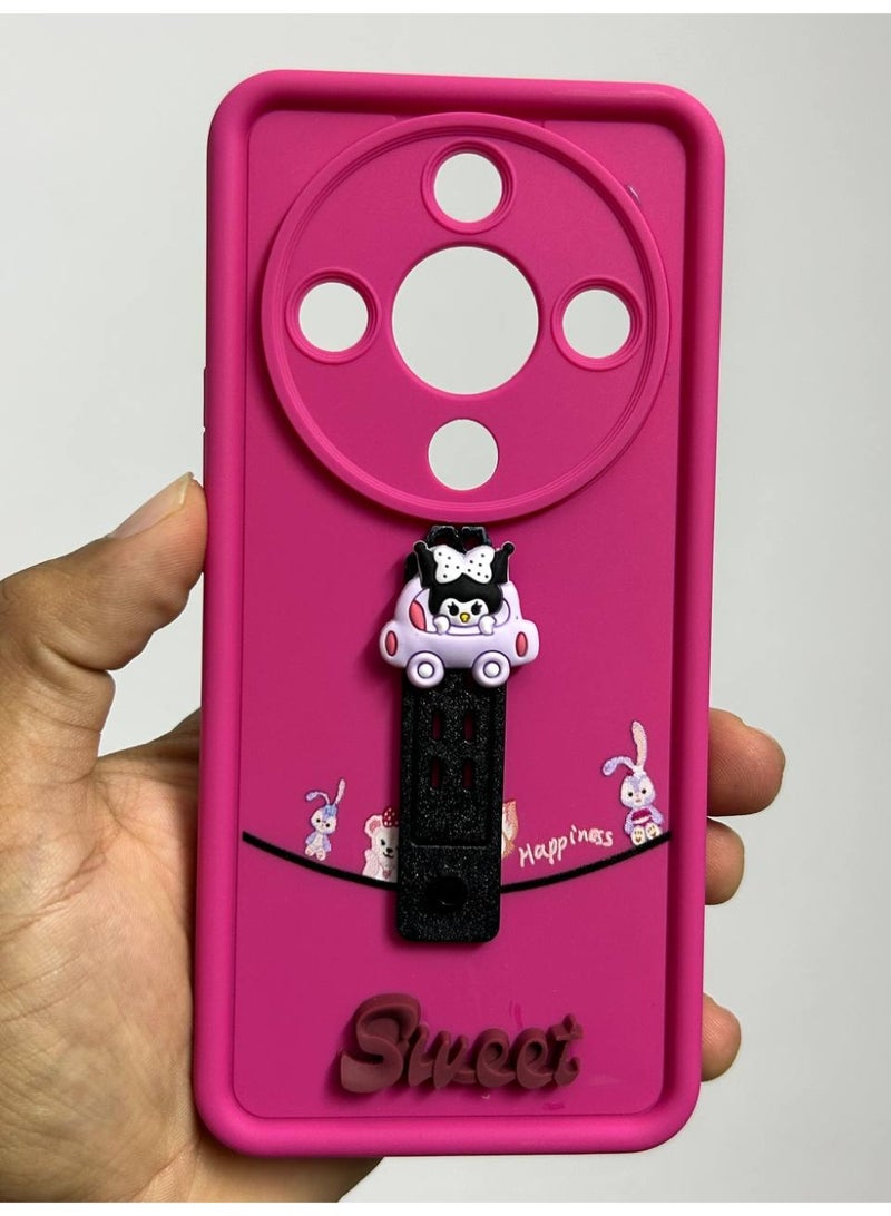 new cartoon-designed back cover with the word "Sweet" on it, compatible with the Honor X9B phone. - Image 3