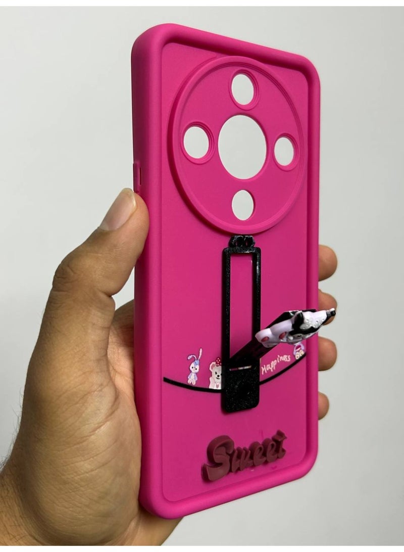 new cartoon-designed back cover with the word "Sweet" on it, compatible with the Honor X9B phone. - Image 2