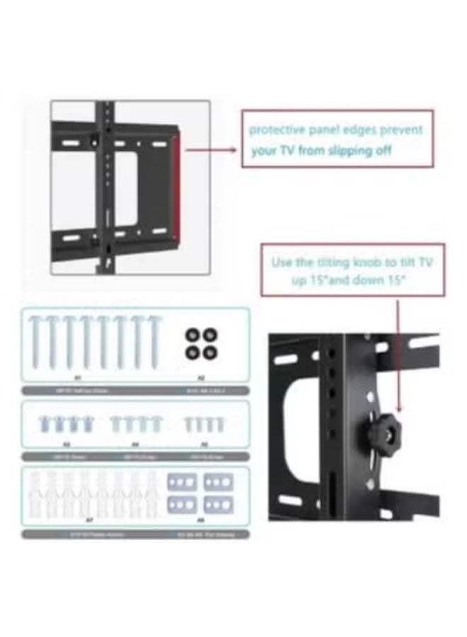 Heavy Duty Universal TV Wall Bracket – Compatible with LCD, LED & Smart TVs - Image 3