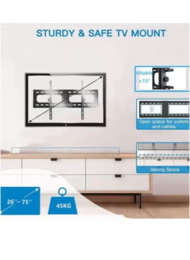 Heavy Duty Universal TV Wall Bracket – Compatible with LCD, LED & Smart TVs - Image 5