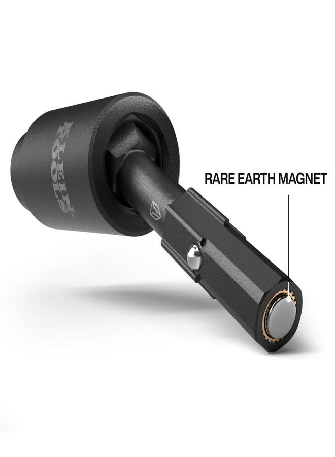 كلاين تولز محول دوار بمقبس قلاب من كلاين تولز 32980، رأس دوار بزاوية 25 درجة، متوافق مع المقبس القلاب، مقاوم للصدمات - Image 4