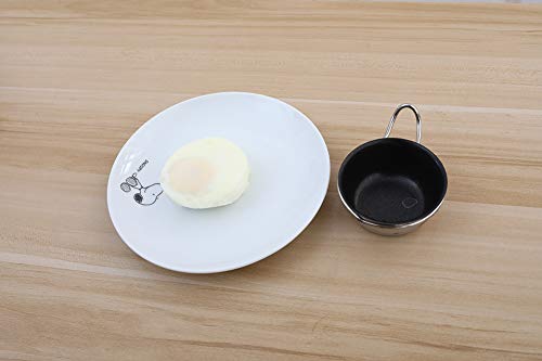 RUNZI Egg Poacher Pan - Stainless Steel Poached Egg Cooker – Perfect Poached Egg Maker – Induction Cooktop Egg Poachers Cookware Set with 6 Nonstick Large PFOA FREE Egg Poacher Cups and Silicone Spatula… - Image 5