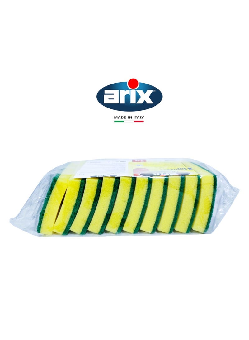 Arix Professional Convert 90 Medium Quality Sponge Scourer – Antibacterial & Heavy-Duty Cleaning - Image 3