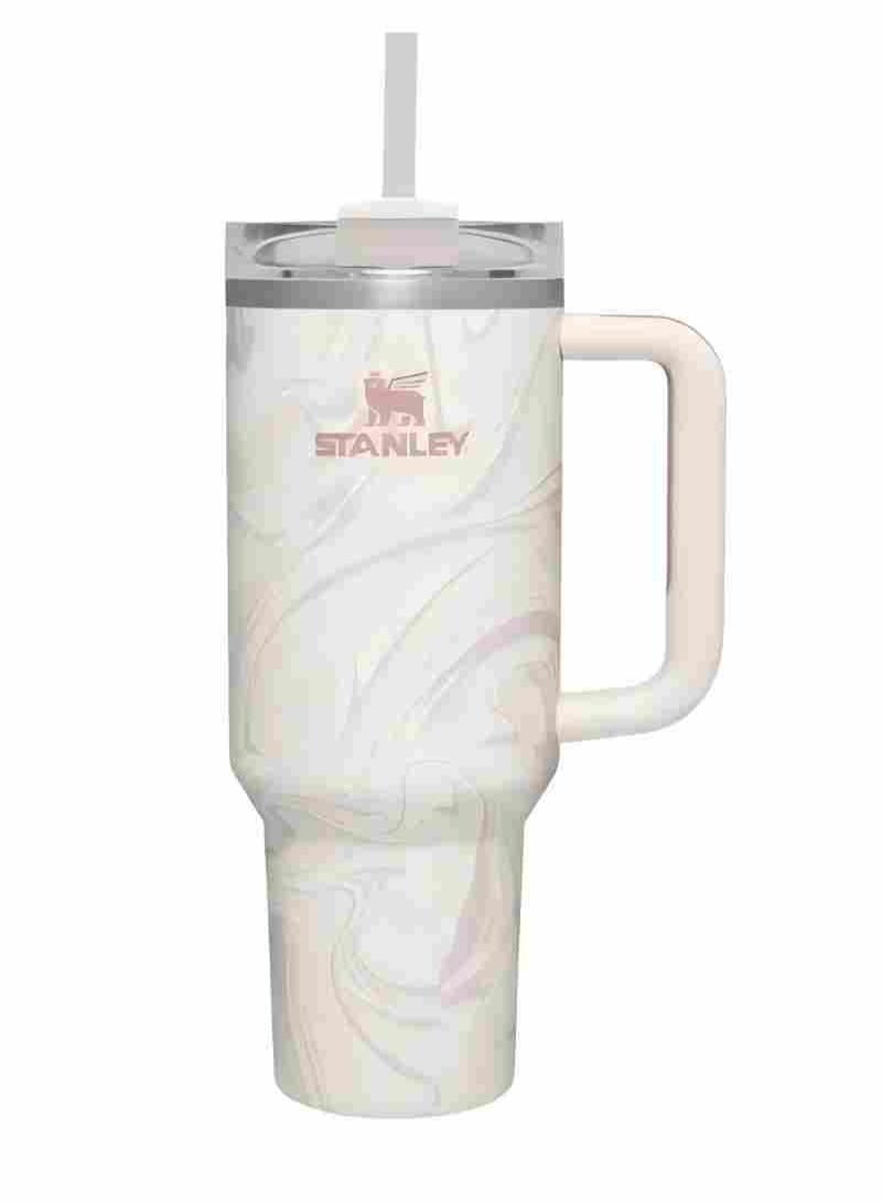 Stanley Quencher H2.0 FlowState Stainless Steel Vacuum Insulated Tumbler with Lid and Straw for Water, Iced Tea or Coffee, Smoothie and More, 40 oz - Image 1