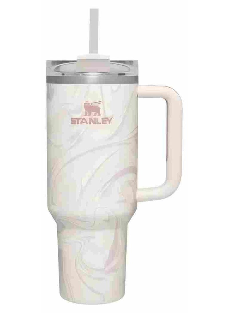Stanley Quencher H2.0 FlowState Stainless Steel Vacuum Insulated Tumbler with Lid and Straw for Water, Iced Tea or Coffee, Smoothie and More, 40 oz - Image 1