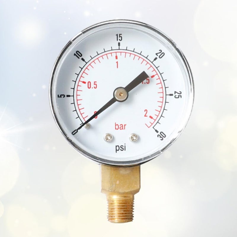 Medium Precision Npt Pressure Gauge Psi Bar Compact Construction for Heavy Duty Use - Image 4